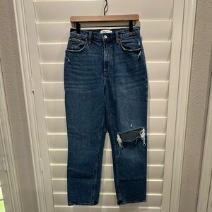 Abercrombie 90’s straight jean curve love- size 28, worn 1-2 times